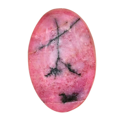 Rhodonite 26.71x17.5x6.1 mm Oval Gemstone LS03022-50