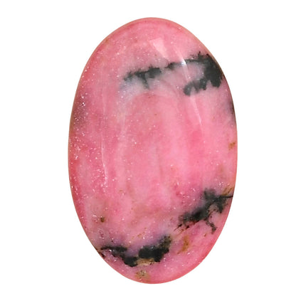 Rhodonite 29.53x18.86x5.1 mm Oval Gemstone LS03041-50
