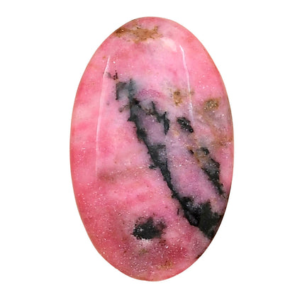 Rhodonite 32.83x20.52x5 mm Oval Gemstone LS03042-50