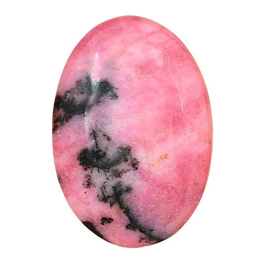 Rhodonite 30.66x21.34x5.4 mm Oval Gemstone LS03044-50