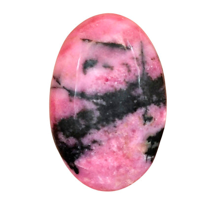 Rhodonite 31x20.42x6.25 mm Oval Gemstone LS03047-50