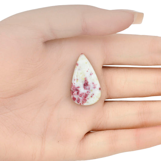 Cinnabar 29.65x17.5x5.1 mm Pear Gemstone LS03070-51