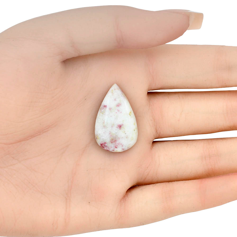 Cinnabar 27.36x17x5.4 mm Pear Gemstone LS03071-51