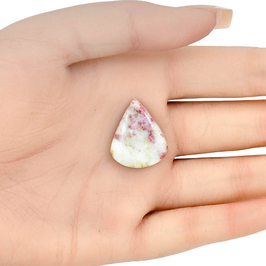 Cinnabar 23.72x19.49x4.7 mm Pear Gemstone LS03078-51