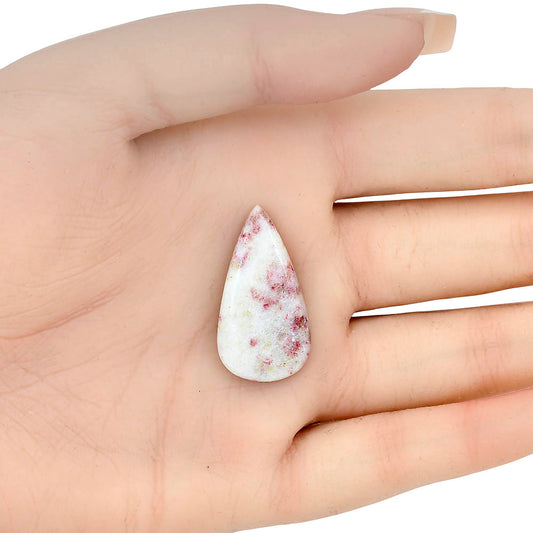 Cinnabar 29.9x15.94x4.8 mm Pear Gemstone LS03093-51