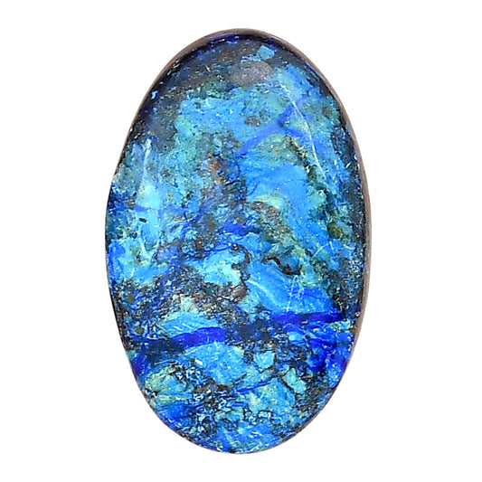Azurite 27.6x17.25x6 mm Oval Gemstone LS03101-52