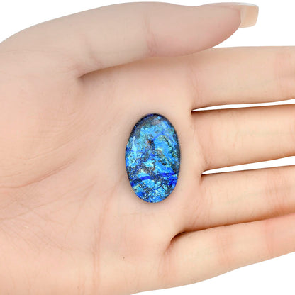 Azurite 27.6x17.25x6 mm Oval Gemstone LS03101-52