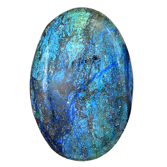 Azurite 36.65x24.75x5.5 mm Oval Gemstone LS03102-52