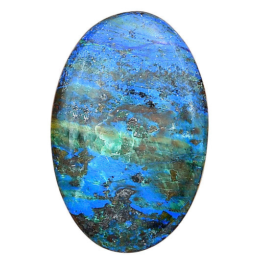 Azurite 34.6x22.6x5.2 mm Oval Gemstone LS03104-52