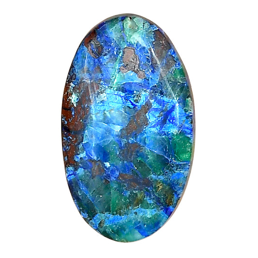 Azurite 29x17x5.3 mm Oval Gemstone LS03108-52