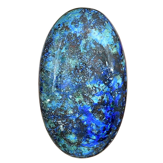 Azurite 33.5x19.8x6.3 mm Oval Gemstone LS03115-52