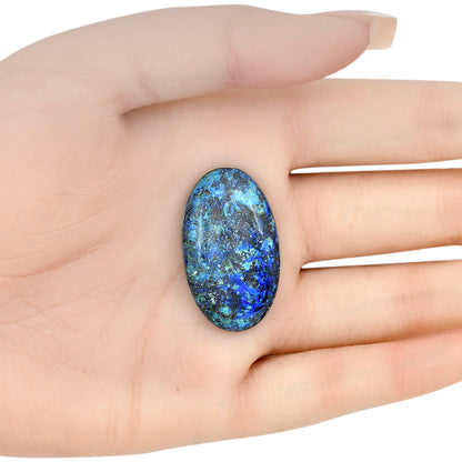 Azurite 33.5x19.8x6.3 mm Oval Gemstone LS03115-52