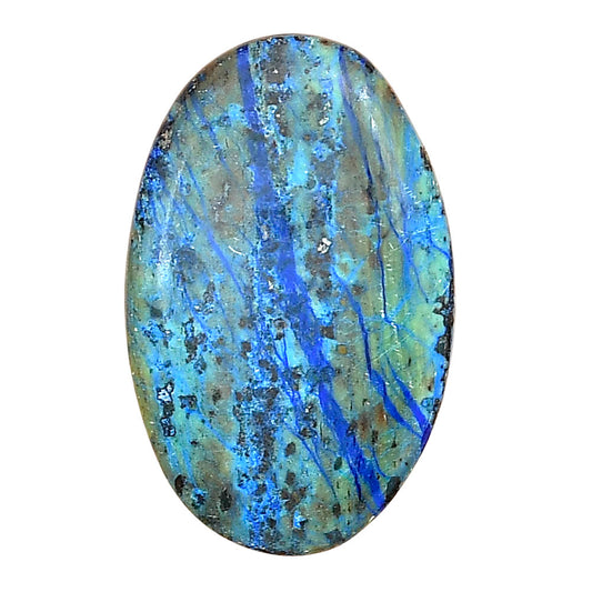 Azurite 32.55x20.7x5 mm Oval Gemstone LS03118-52