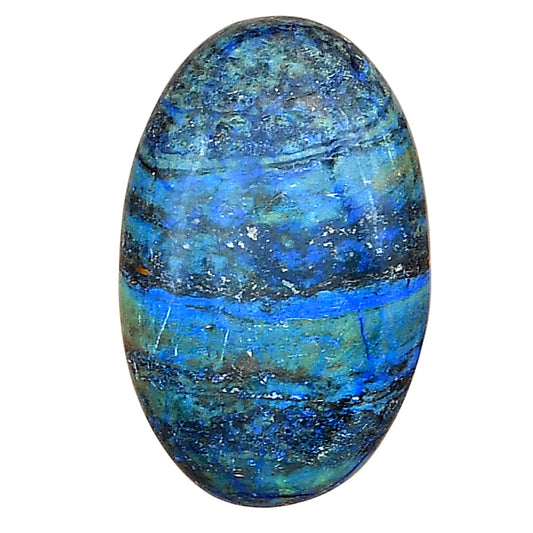 Azurite 29.15x18.55x6.5 mm Oval Gemstone LS03121-52