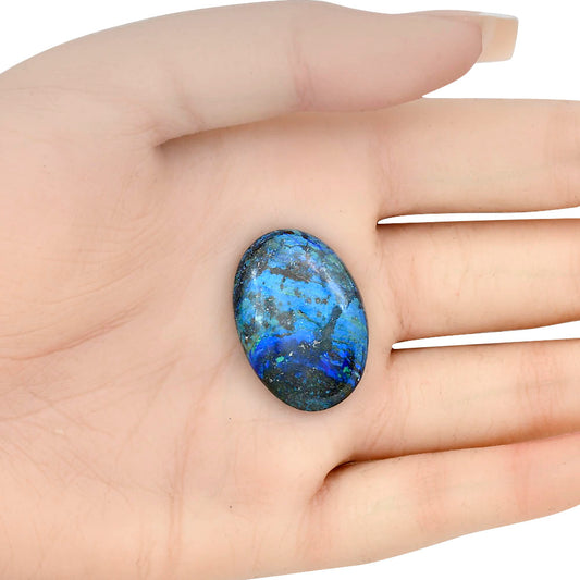 Azurite 28.85x20x6 mm Oval Gemstone LS03122-52