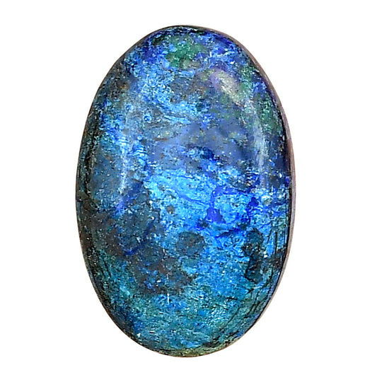 Azurite 26x17.15x5.5 mm Oval Gemstone LS03123-52