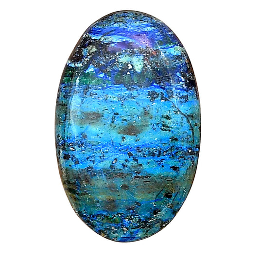 Azurite 29.4x18.65x5.5 mm Oval Gemstone LS03136-52