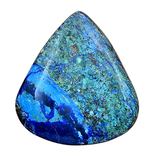 Azurite 29.9x27.52x5 mm Heart Gemstone LS03147-52