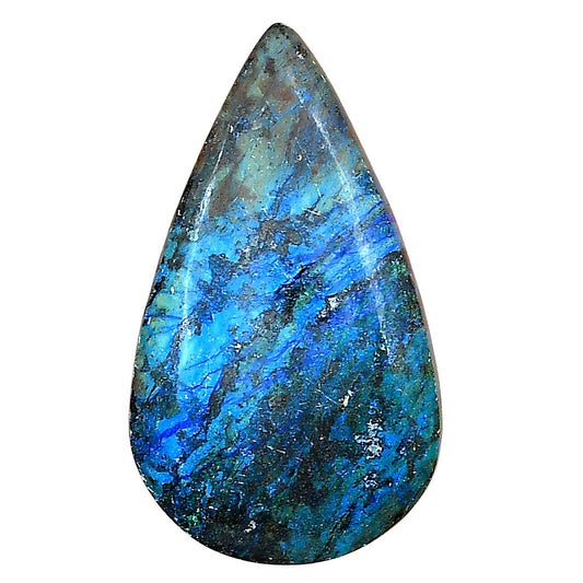 Azurite 36.9x21.4x6 mm Pear Gemstone LS03148-52