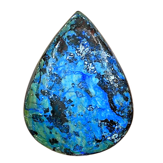 Azurite 26.65x20.3x5 mm Pear Gemstone LS03152-52