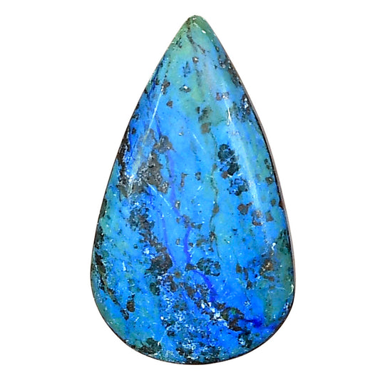 Azurite 31.7x18.65x5 mm Pear Gemstone LS03153-52
