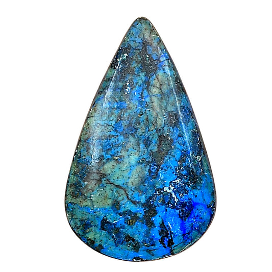 Azurite 32x20x4.3 mm Pear Gemstone LS03154-52