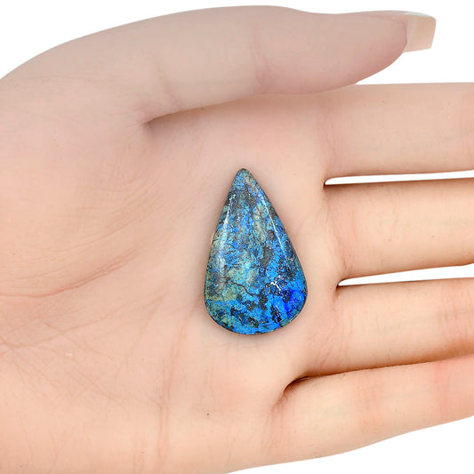 Azurite 32x20x4.3 mm Pear Gemstone LS03154-52