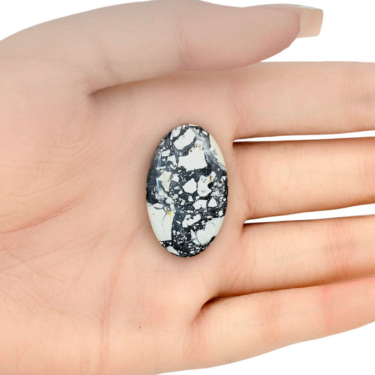 Maligano Jasper 31.97x19.65x5.3 mm Oval Gemstone LS03168-53