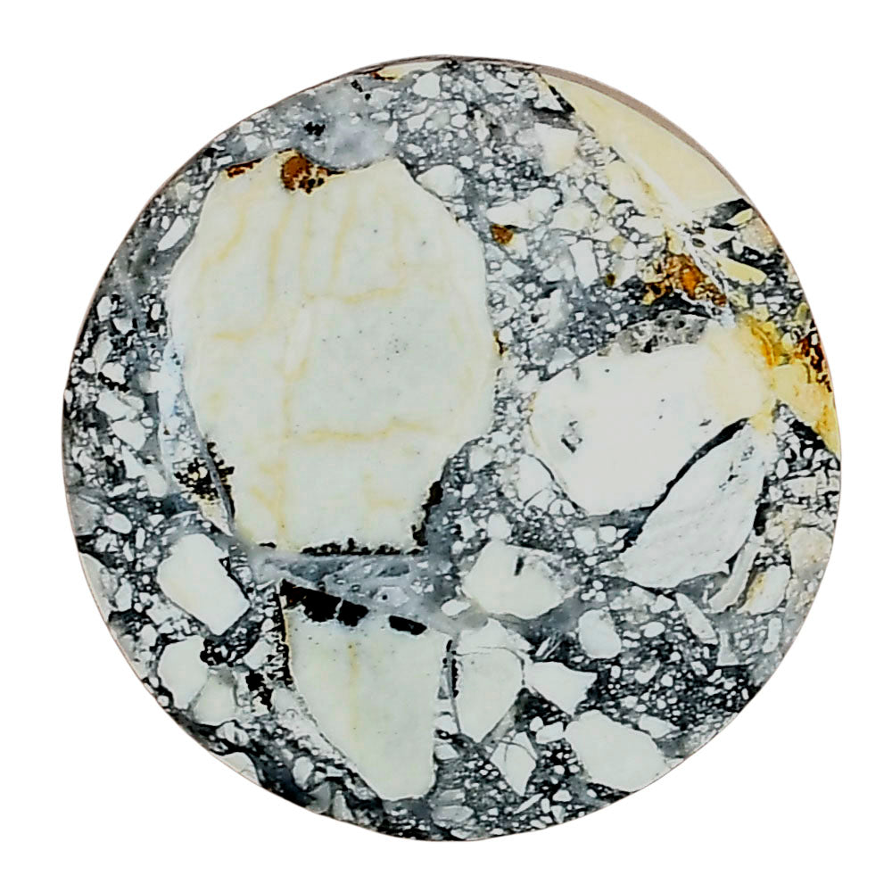 Maligano Jasper 25.95x25.95x5.9 mm Round Gemstone LS03172-53