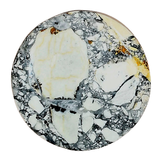 Maligano Jasper 25.95x25.95x5.9 mm Round Gemstone LS03172-53