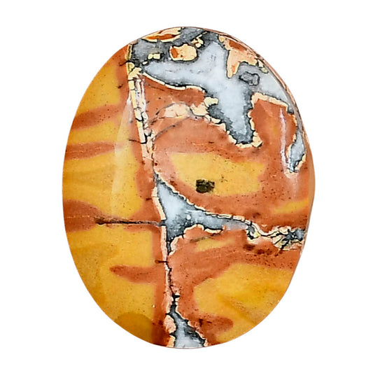 Maligano Jasper 23.6x18.4x5.6 mm Oval Gemstone LS03176-53