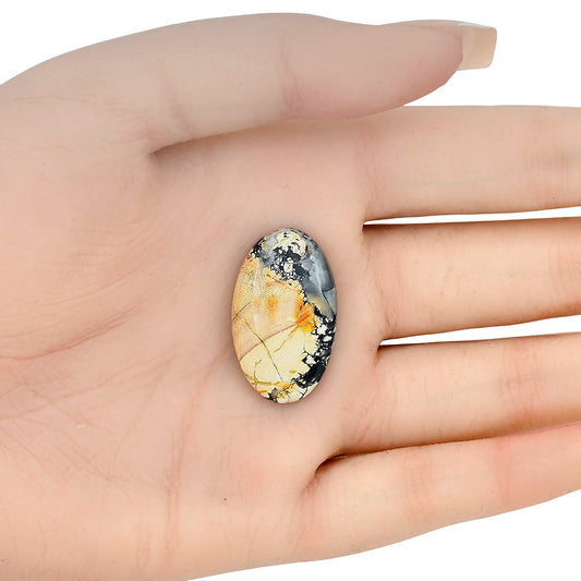 Maligano Jasper 28.3x17.05x5.1 mm Oval Gemstone LS03181-53