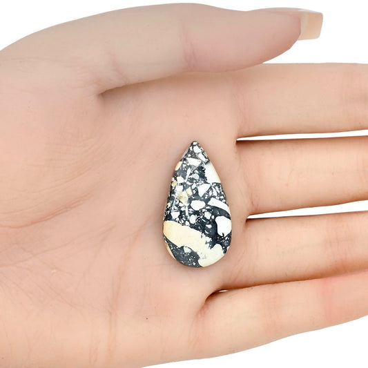 Maligano Jasper 31.45x17.22x5.2 mm Pear Gemstone LS03182-53