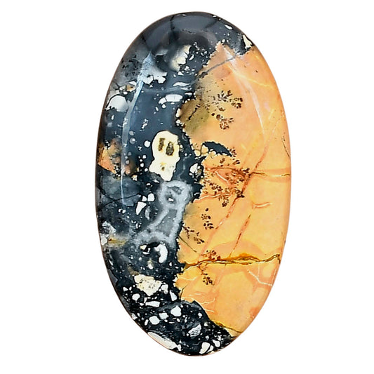 Maligano Jasper 31.32x17.9x4.7 mm Oval Gemstone LS03187-53