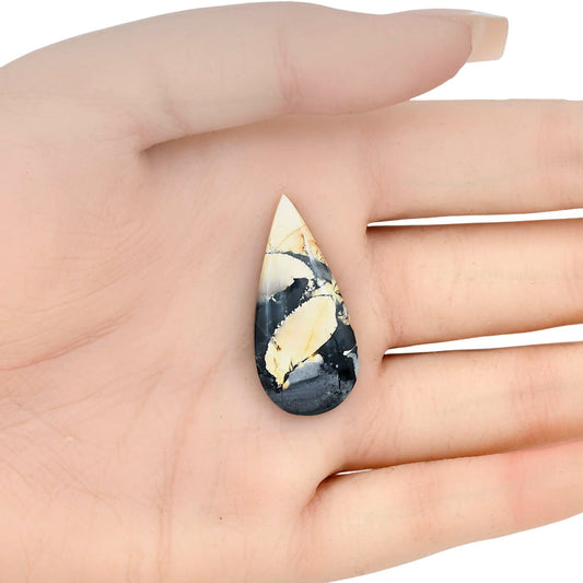 Maligano Jasper 33.8x15.8x4.2 mm Pear Gemstone LS03195-53