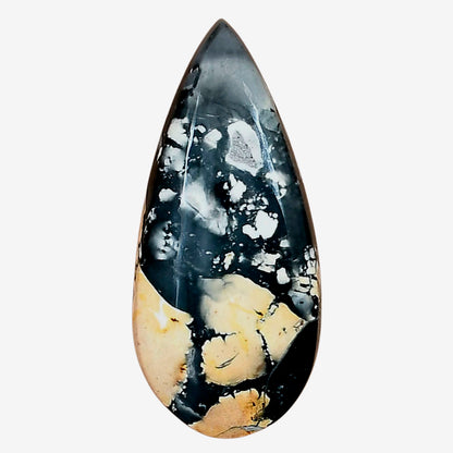 Maligano Jasper 34.66x15.7x5.2 mm Pear Gemstone LS03196-53