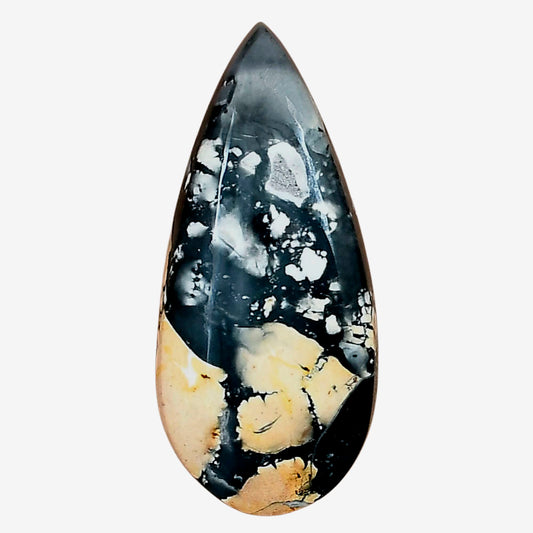 Maligano Jasper 34.66x15.7x5.2 mm Pear Gemstone LS03196-53
