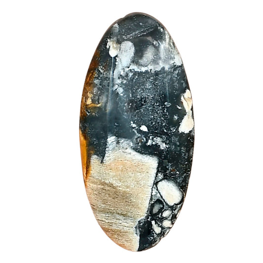 Maligano Jasper 31.65x15.25x6.4 mm Oval Gemstone LS03197-53
