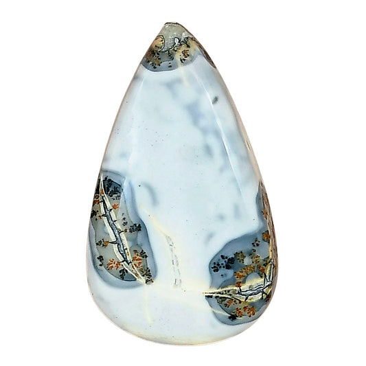 Maligano Jasper 30.45x18x5.5 mm Pear Gemstone LS03198-53