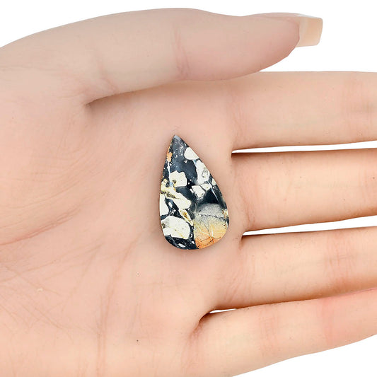 Maligano Jasper 27.51x16x4.7 mm Pear Gemstone LS03199-53