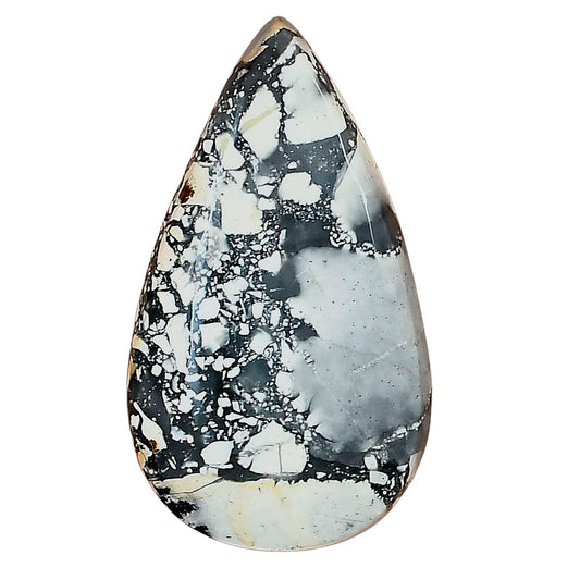 Maligano Jasper 33.98x19.4x5.7 mm Pear Gemstone LS03210-53