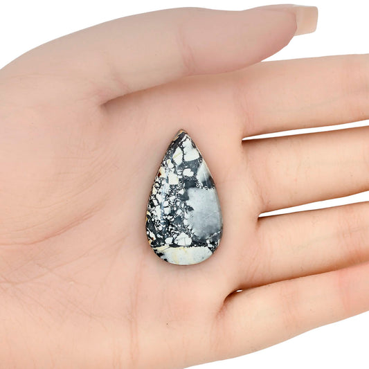 Maligano Jasper 33.98x19.4x5.7 mm Pear Gemstone LS03210-53