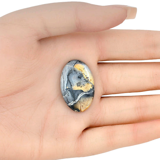 Maligano Jasper 30.06x19.54x5.2 mm Oval Gemstone LS03212-53