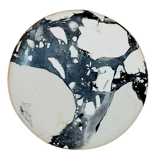 Maligano Jasper 27.02x27.02x5.3 mm Round Gemstone LS03215-53
