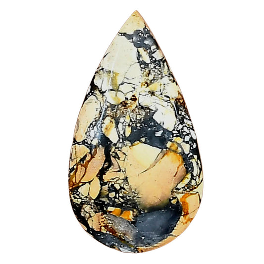 Maligano Jasper 24.85x14x4.6 mm Pear Gemstone LS03228-53