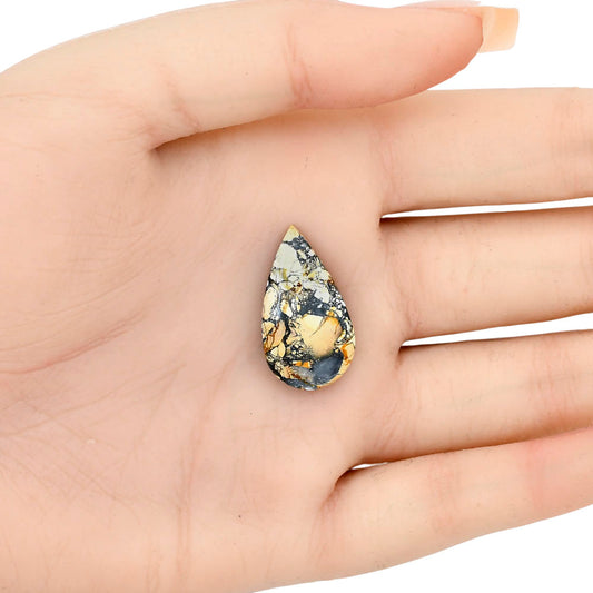 Maligano Jasper 24.85x14x4.6 mm Pear Gemstone LS03228-53