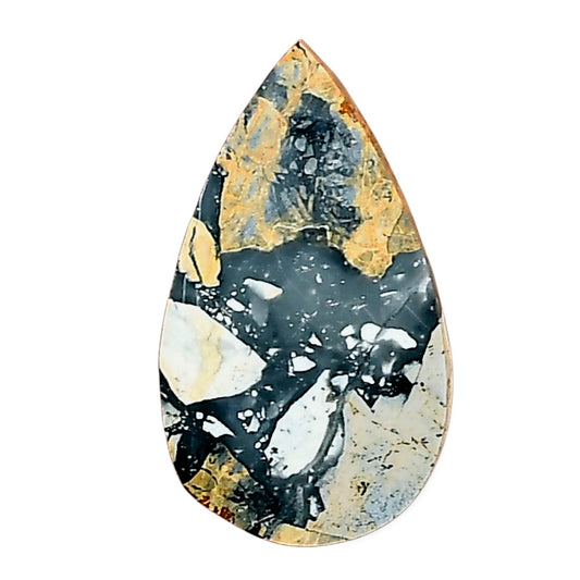Maligano Jasper 23.59x13.5x3.7 mm Pear Gemstone LS03229-53