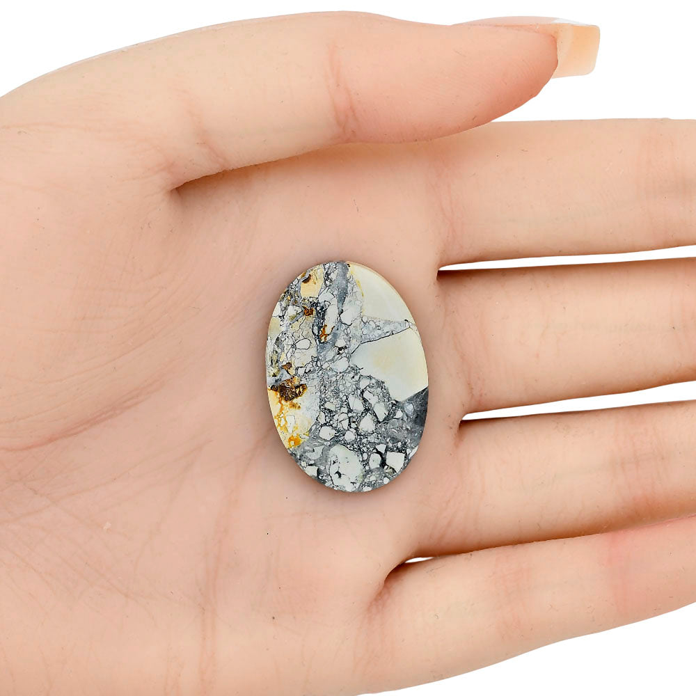 Maligano Jasper 30.1x20.95x5 mm Oval Gemstone LS03235-53