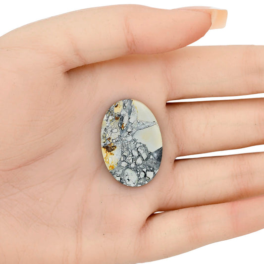 Maligano Jasper 30.1x20.95x5 mm Oval Gemstone LS03235-53