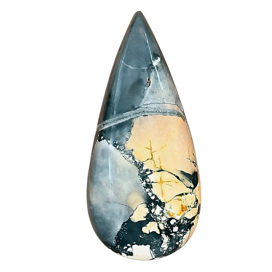 Maligano Jasper 32.55x15x5.1 mm Pear Gemstone LS03237-53